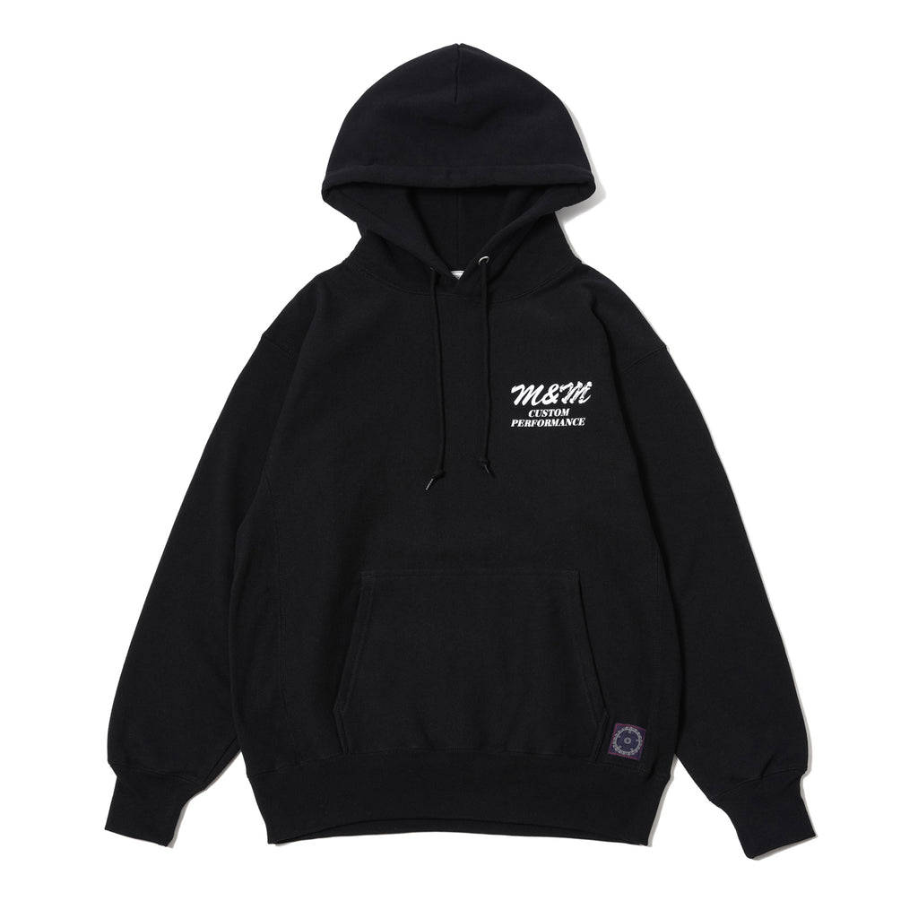 MASSES]M&M×MASSES SWEAT HOODED/BLACK – R&Co