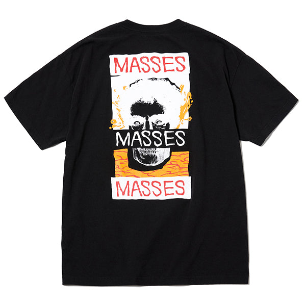 T-SHIRTS S/S MASS MAN/BLACK