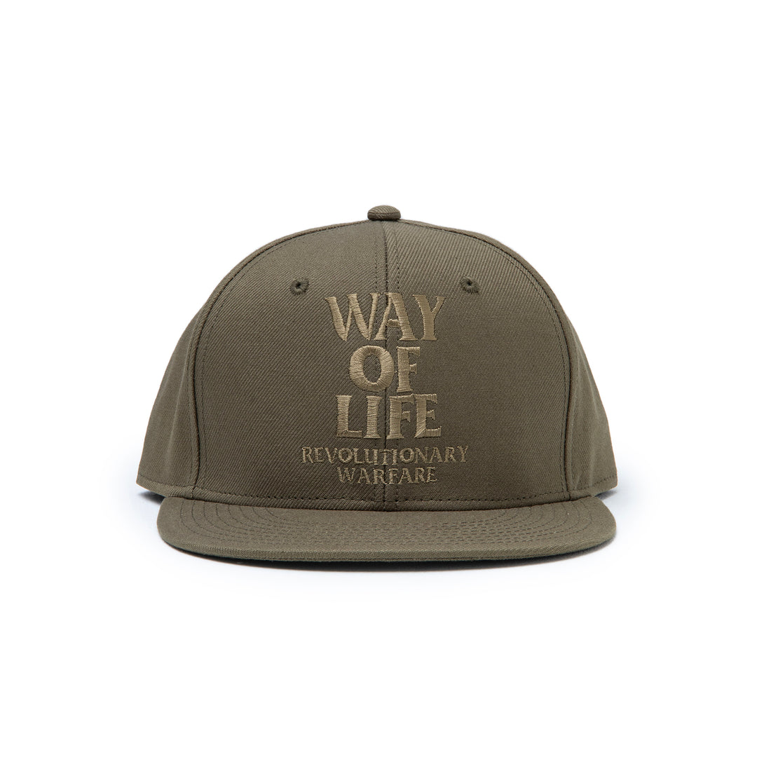 EMBROIDERY CAP "WAY OF LIFE"(22’SPA-1101)/KHAKI