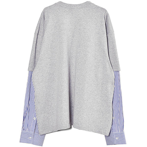 Patched Sleeves/GRAY(671401-TLVF1)