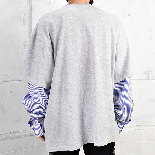 Patched Sleeves/GRAY(671401-TLVF1)