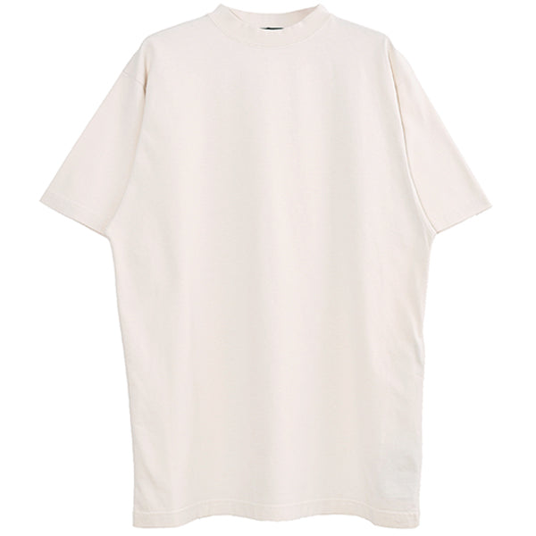 Long Boxy T-shirt/WHITE/BLACK(681045-TLVH9)