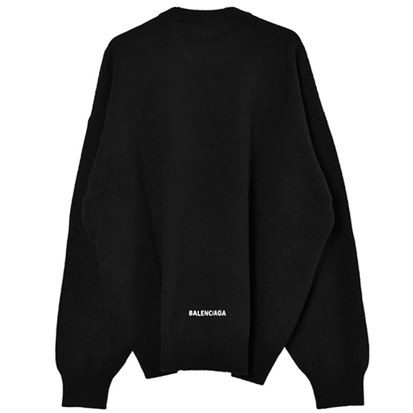 balenciaga sweater womens black