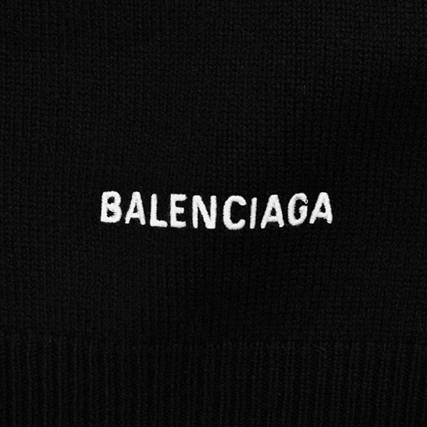 balenciaga sweater black