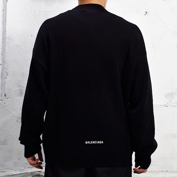 balenciaga sweater black