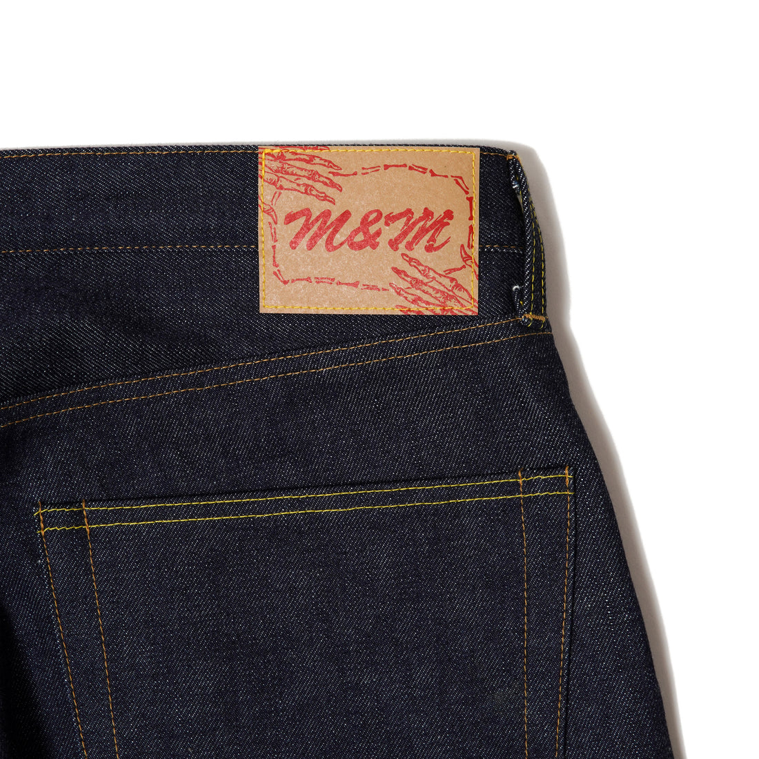 [MASSES] M&M×MASSES DENIM 5P PANTS RIGID/INDIGO