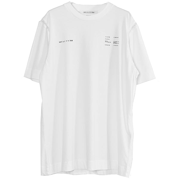 INSERT DOUBLE LOGO S/S TEE/WHITE(AAMTS0205FA01)