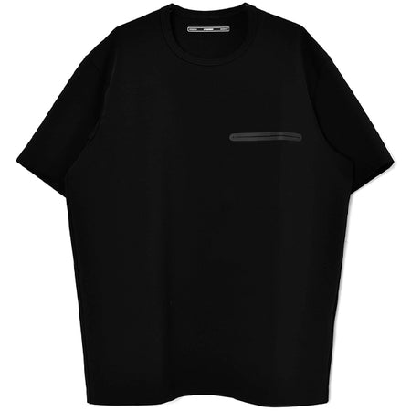 コットンコンプレッシャー テクニカルレギュラーフィットTシャツ/BLACK(AJ21-027)