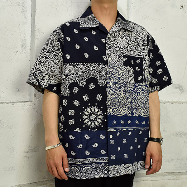好配色】VINTAGE BANDANA PATCHWORK SHIRT 好配色】VINTAGE BANDANA PATCHWORK SHIRT