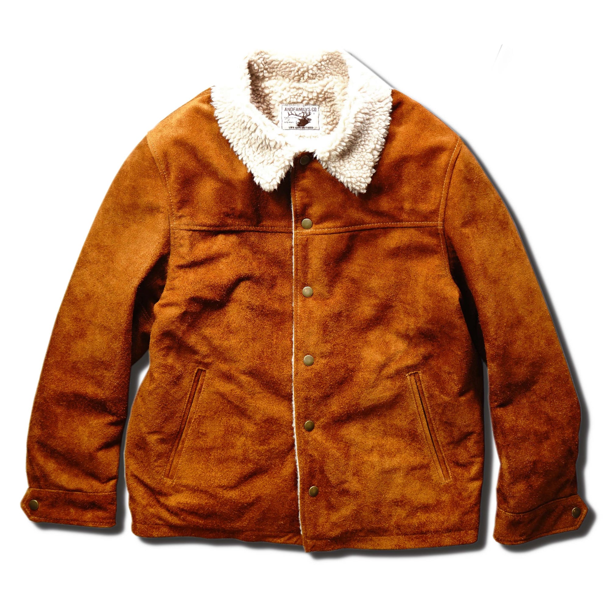 ジャケット・アウター andfamilys SUEDE RANCH JACKET andfamilys SUEDE RANCH JACKET