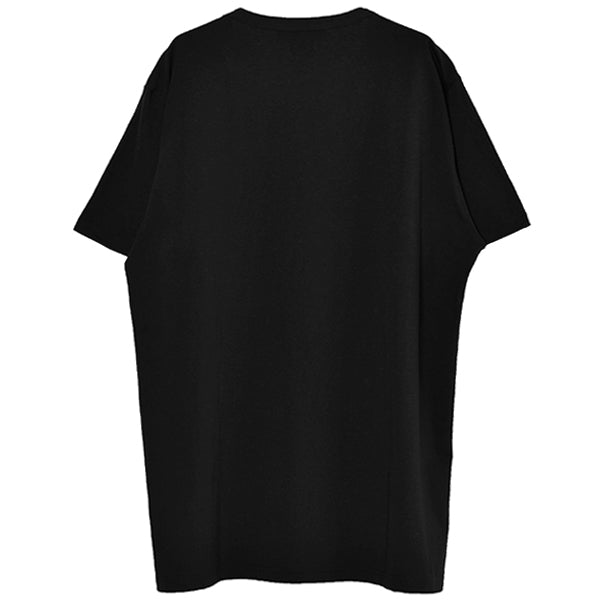 [yohji yamamoto] ロゴTee/BLACK(FQ-T90-099)