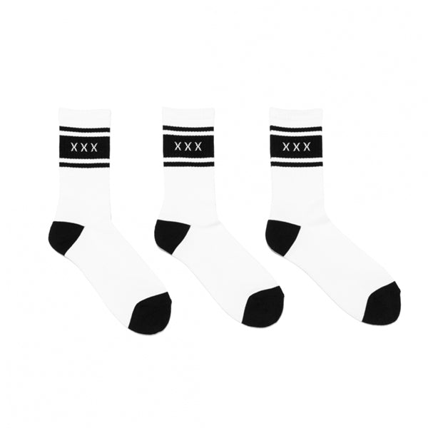 GOD SELECTION XXX] SOCKS (3PIECE 1PACK) (GX-S22-SO-03) – R&Co.