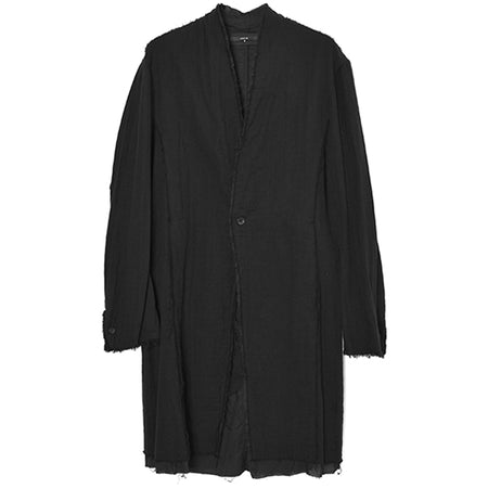 [ASKYY] LAYRED LONG JACKET/BLACK/BLACK(353H8)