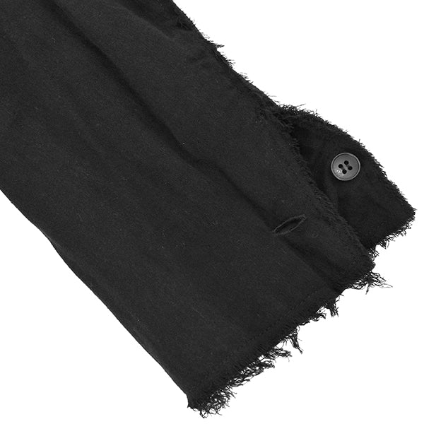 [ASKYY] LAYRED LONG JACKET/BLACK/BLACK(353H8)