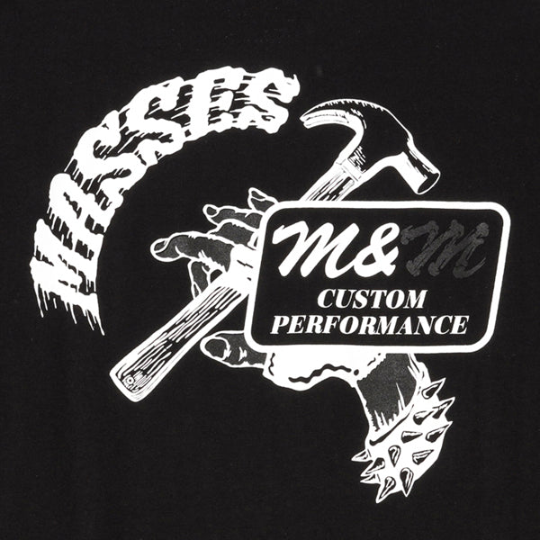 M&M MASSES T-SHIRT HAMMER/BLACK