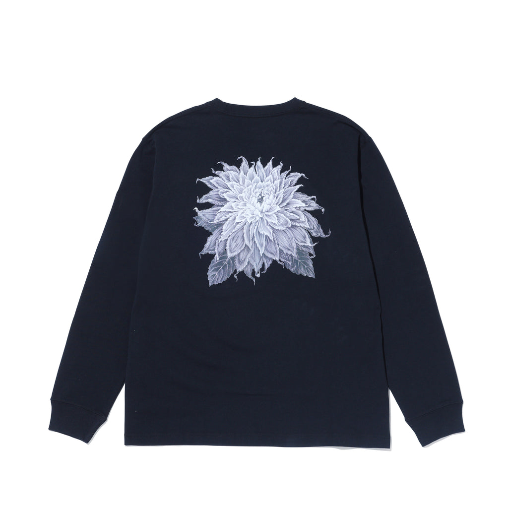 yohji yamamoto×NEW ERA]LONG SLEEVE T-SHIRT/BLACK(HZ-T96-283-1S23 
