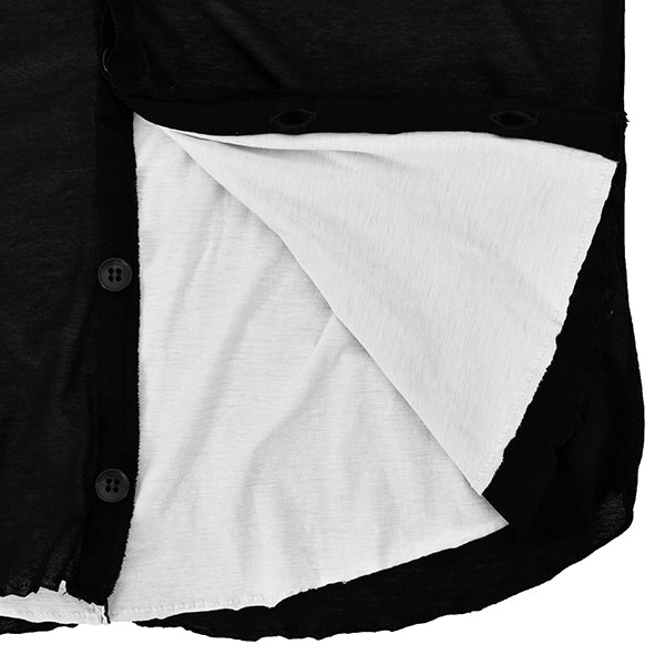 [ASKYY] BONDING CARDIGAN/BLACK/WHITE(361J13)