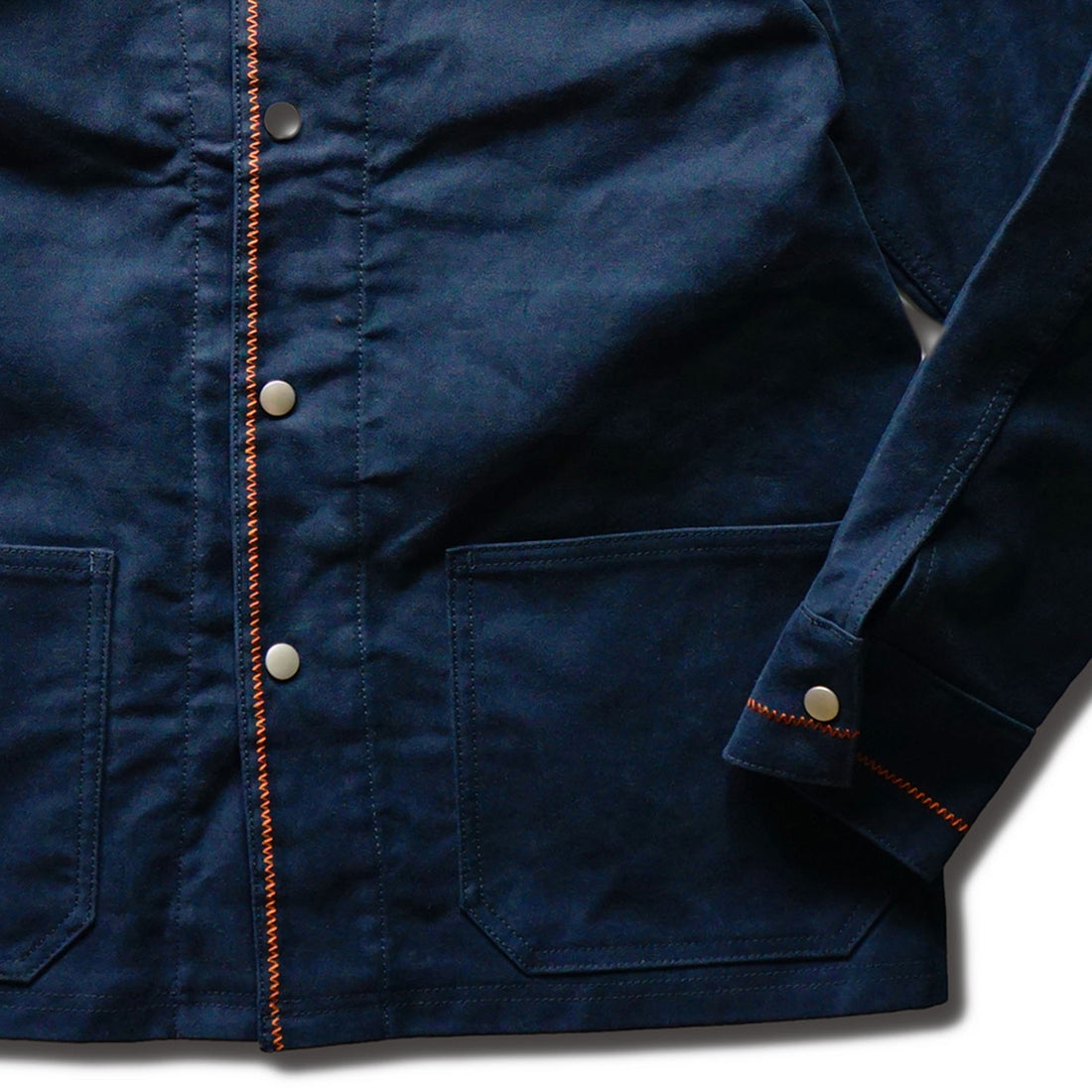 [ANDFAMILYS]Souvenir Coveralls Jacket/NAVY