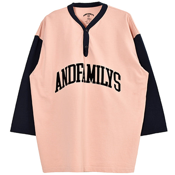 Baseball Tee "Classic BB"/SMOKE PINK(XX22061P) R&Co.
