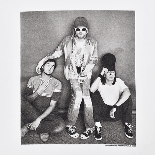 Nirvana "JF Photo"T/WHITE(MND-NV006)