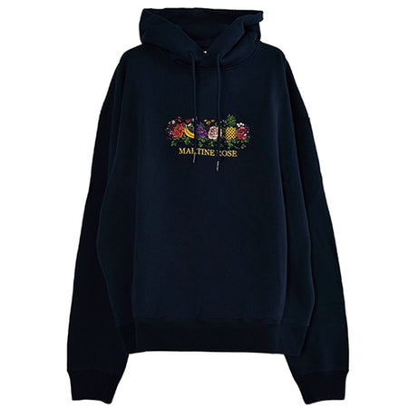 CLASSIC HOODIE EMBROIDERY/NAVY(MRAW22-602)