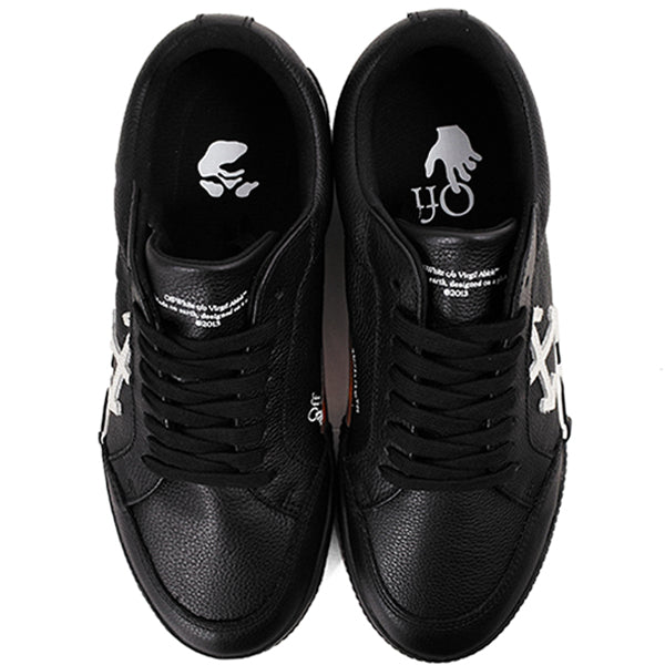 LOW VULCANIZED CALF LEATHER/BLACK/WHITE(OMIF21-1009)