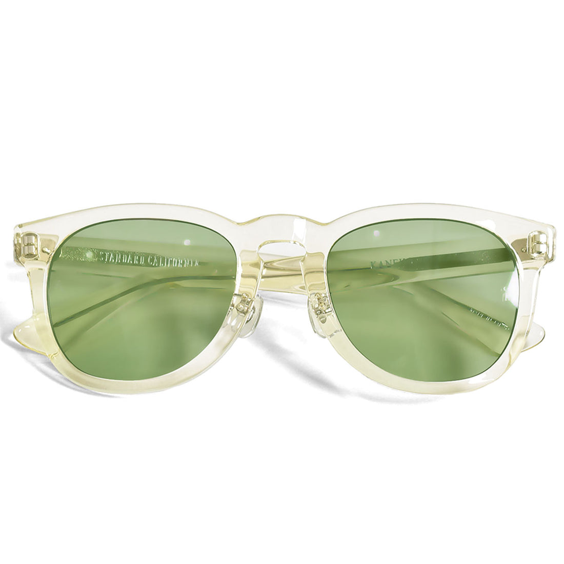 [STANDARD CALIFORNIA]KANEKO OPTICAL × SD Sunglasses Type 7 Clear/CLEAR/GREEN(OTAGB260)