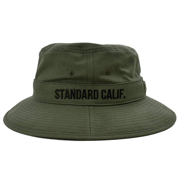 [STANDARD CALIFORNIA] SD Herringbone Logo Hat/BLACK(OTCOB080)