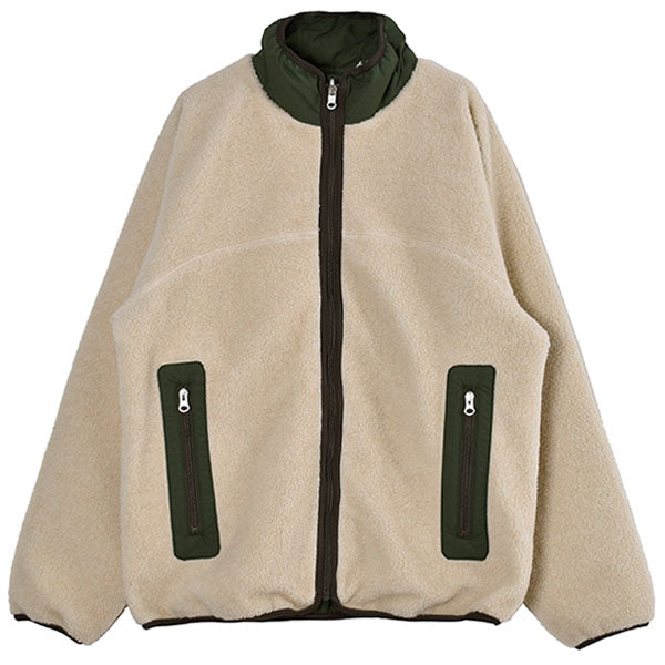 SD Reversible Fleece Jacket/BEIGE(OUNLC350) – R&Co