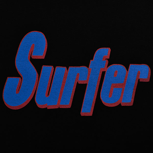 SURFER T-SHIRT/BLACK/BLUE(SCST-S2106)