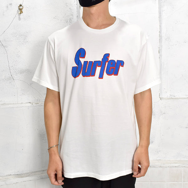 SURFER T-SHIRT/WHITE/BLUE(SCST-S2106)