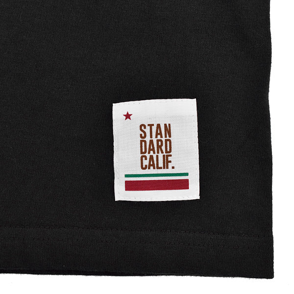 SD Heavyweight Logo Long Sleeve T/BLACK