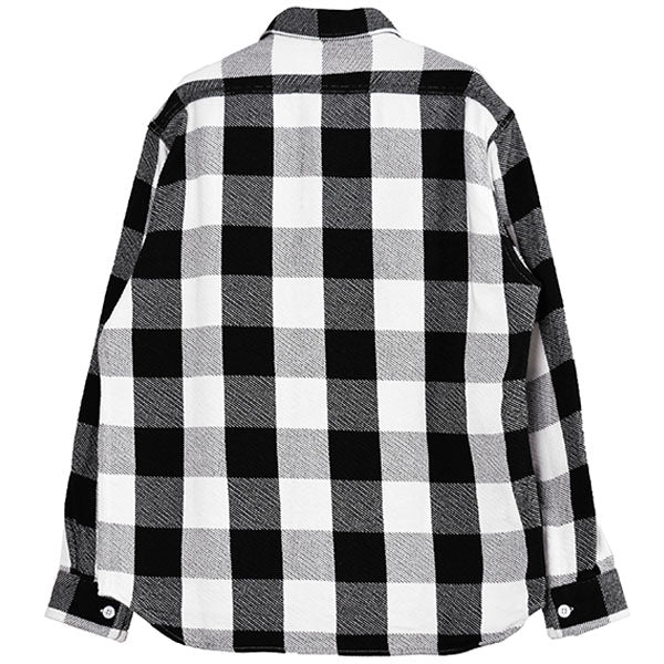 SD Flannel Check Shirt/WHITE(SHOLE220)