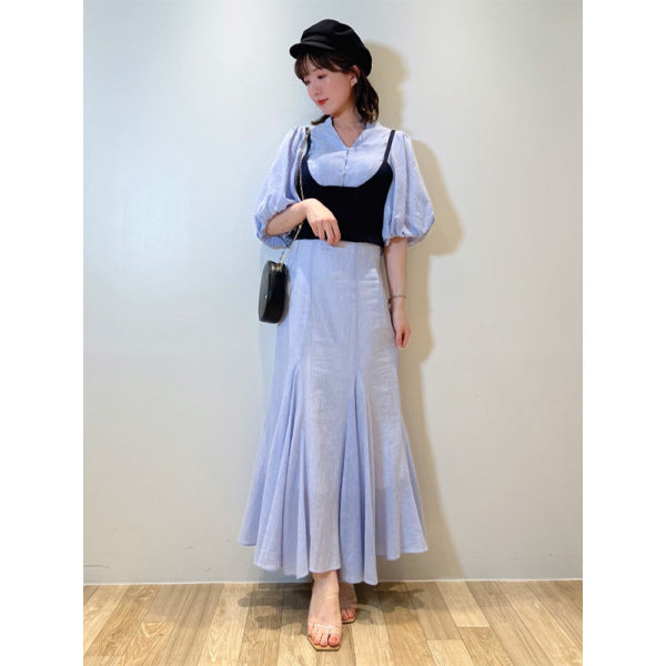 SNIDEL×新木優子×SWEET】 3piece セットアップ/BLUE(SWFO222052) – R&Co