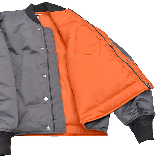 [FACETASM] CROPPED MA-1 JACKET/GRAY(TOF-JK-M05)