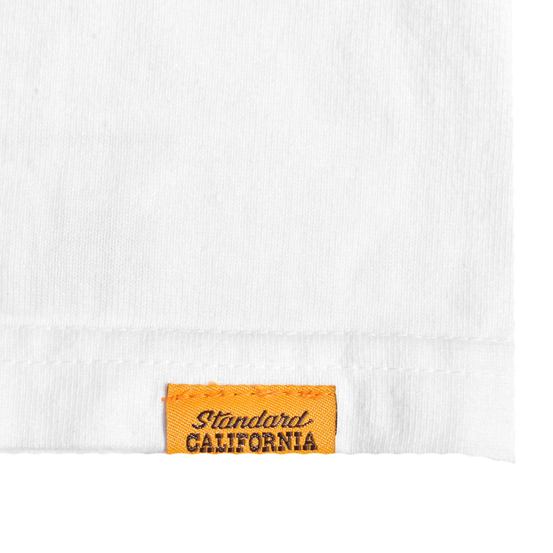 [STANDARD CALIFORNIA]SD Heavyweight Box Logo Long Sleeve T/WHITE(TSOLF100)