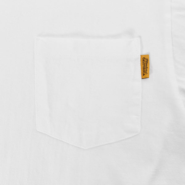 SD Heavyweight Pocket Long Sleeve T/WHITE(TSOLJ090)