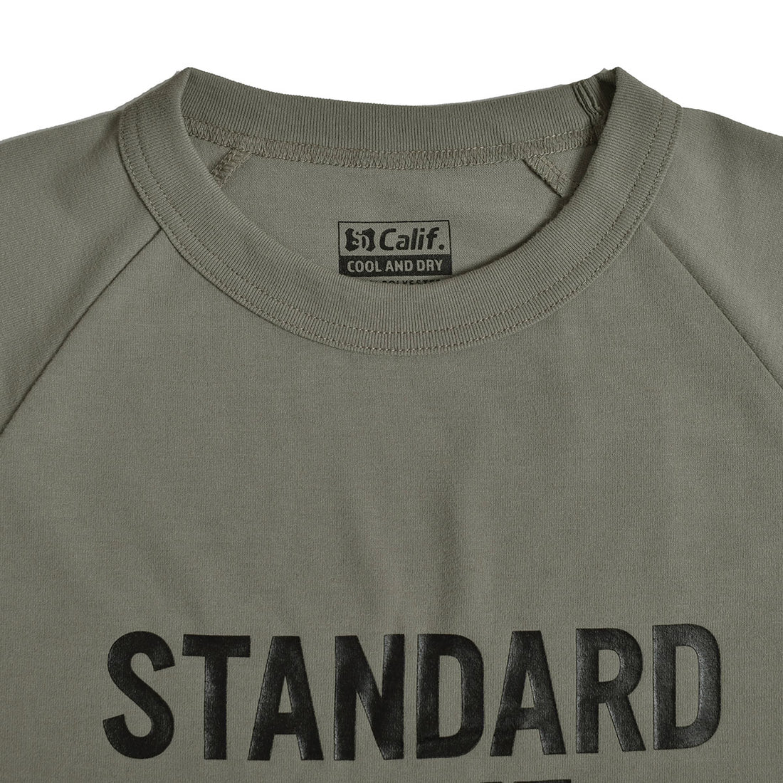 [STANDARD CALIFORNIA]SD Tech Dry Logo Long Sleeve T/OLIVE(TSOLL080)