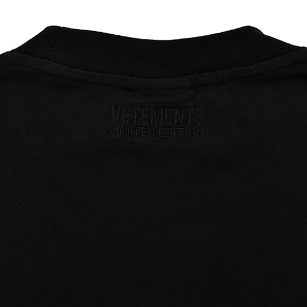 SOLIDARITY EMBROIDERED T-SHIRT/BLACK(UA53TR560)