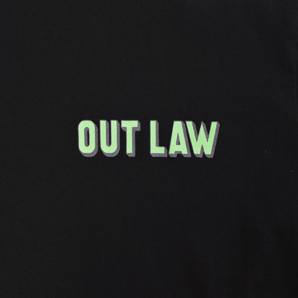 OUT LAW TEE/BLACK(UC1B3809)