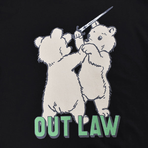 OUT LAW TEE/BLACK(UC1B3809)