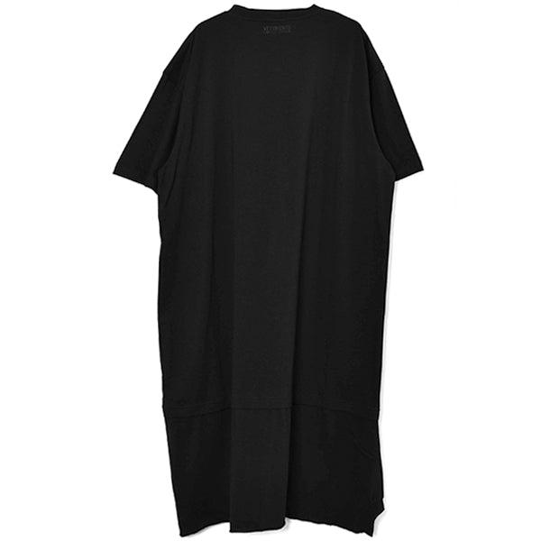 DOUBLE LOGO T-SHIRT DRESS/BLACK(UE52DR200)