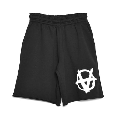 [VETEMENTS]ANARCHY LOGO SHORTS/BLACK(UE63SP261)