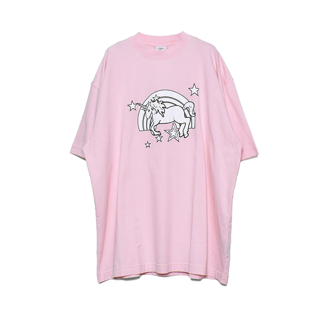 [VETEMENTS]MAGIC UNICORN T-SHIRT/PINK(UE63TR101)