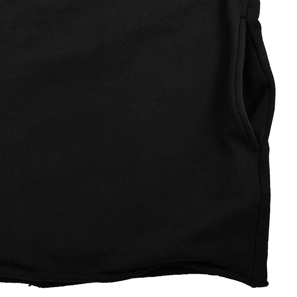 袖下切替ユガミSWEAT/BLACK(UI2A4802)