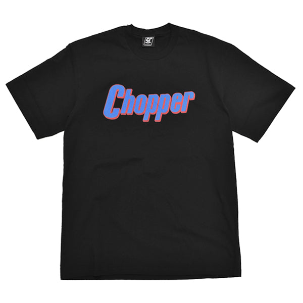 CHOPPER T-SHIRT/BLACK/BLUE(SCST-S2104)