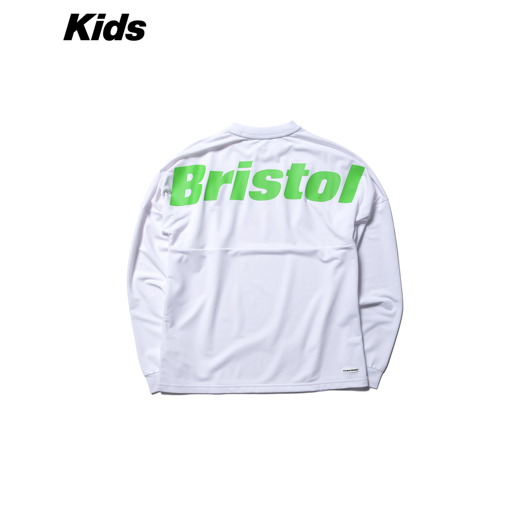 F.C.Real Bristol for KidsBIG LOGO L/S WIDE TEEFCRB K – R&Co