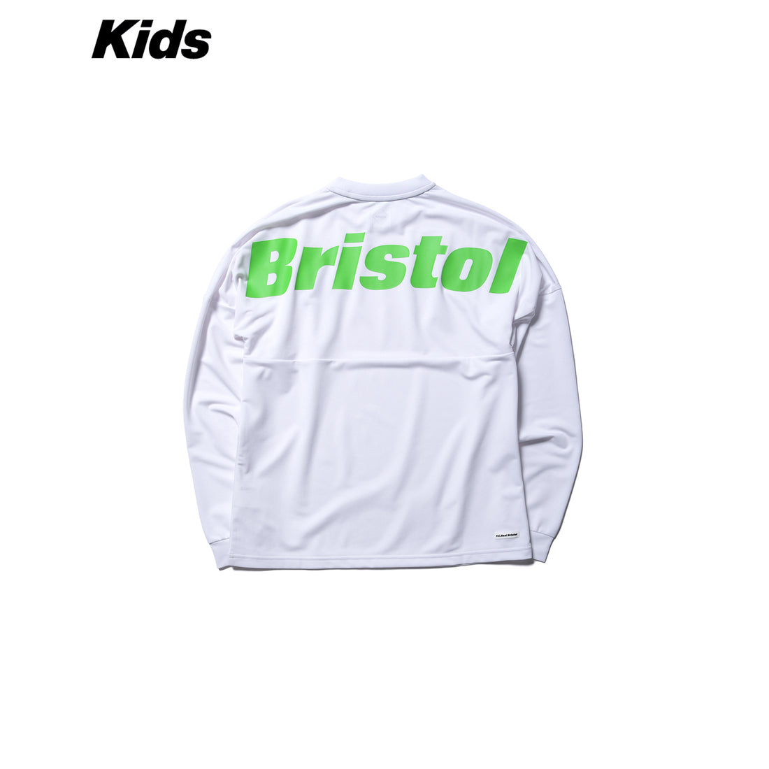 [F.C.Real Bristol for Kids]BIG LOGO L/S WIDE TEE(FCRB-K230007)