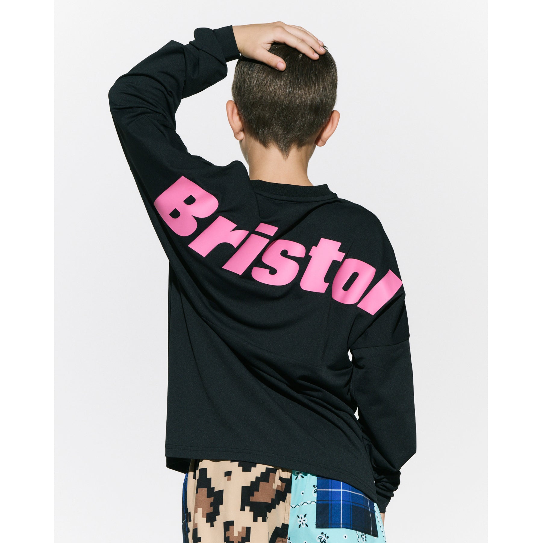 F.C.Real Bristol for Kids]BIG LOGO L/S WIDE TEE(FCRB-K230007) – R&Co.