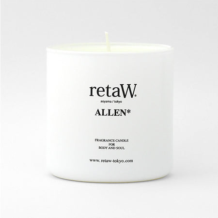 Fragrance Candle ALLEN* WHITE